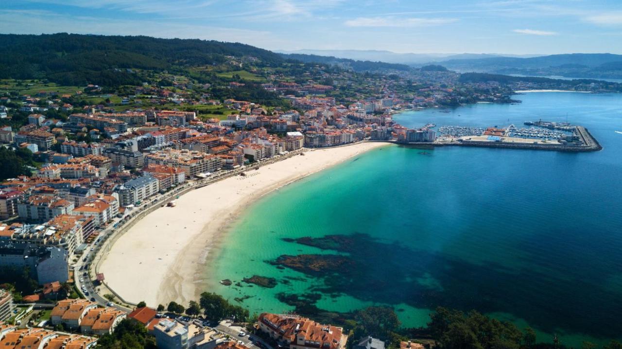 Apartamento Antopa Con Entrada Directa A La Playa - Karkava Travel Sanxenxo Eksteriør billede